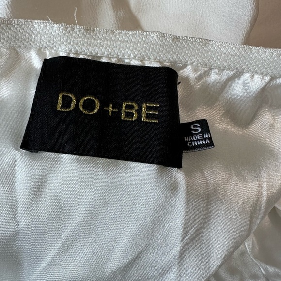 💥NWOT  DO + BE  Wrap style one shoulder Classy dress with side zipper excellent - Picture 2 of 12